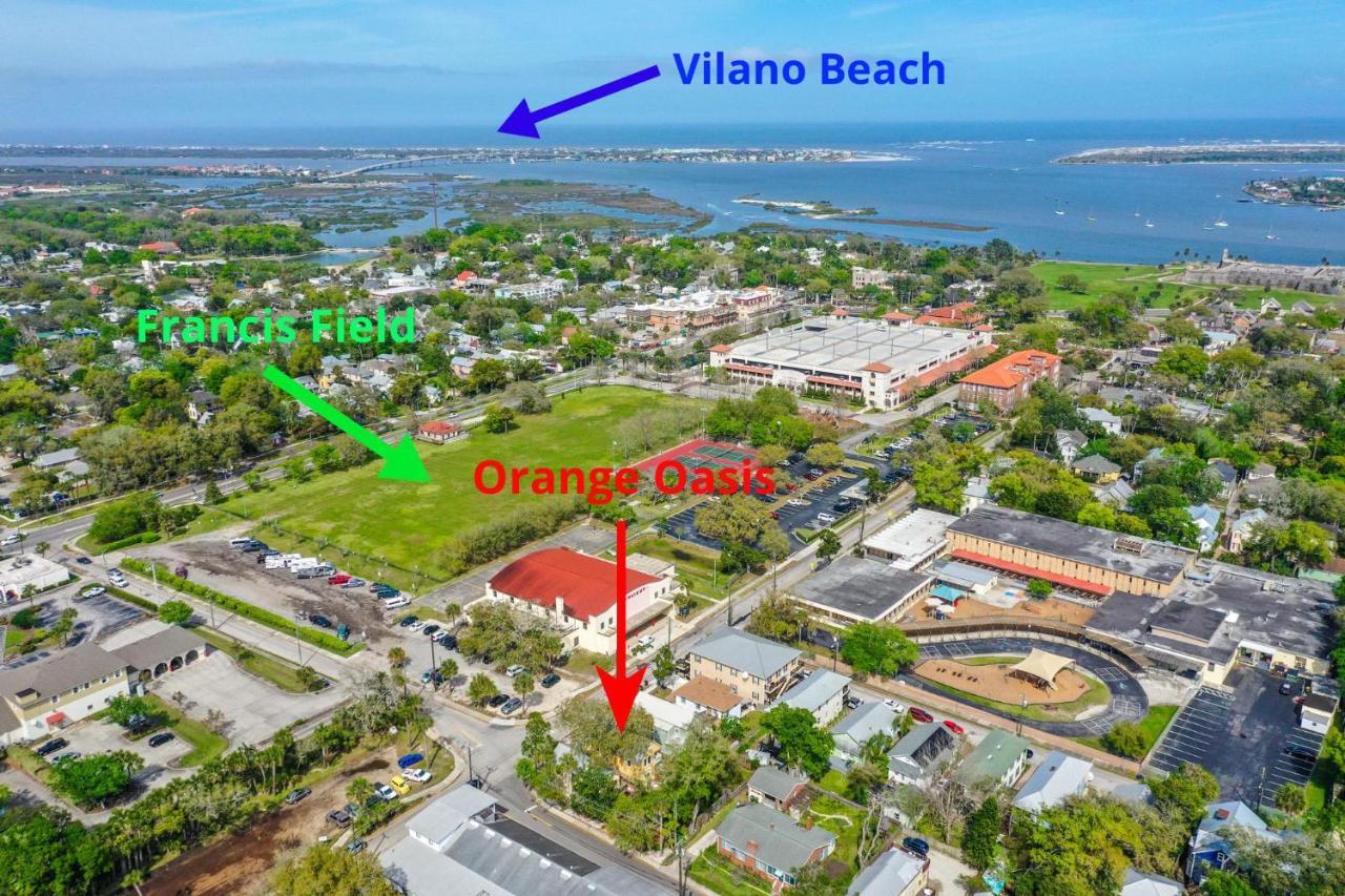 Vila Orange Oasis - Walk To Historic District St. Augustine Exteriér fotografie